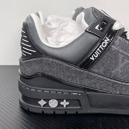 Trainer Grey Demin