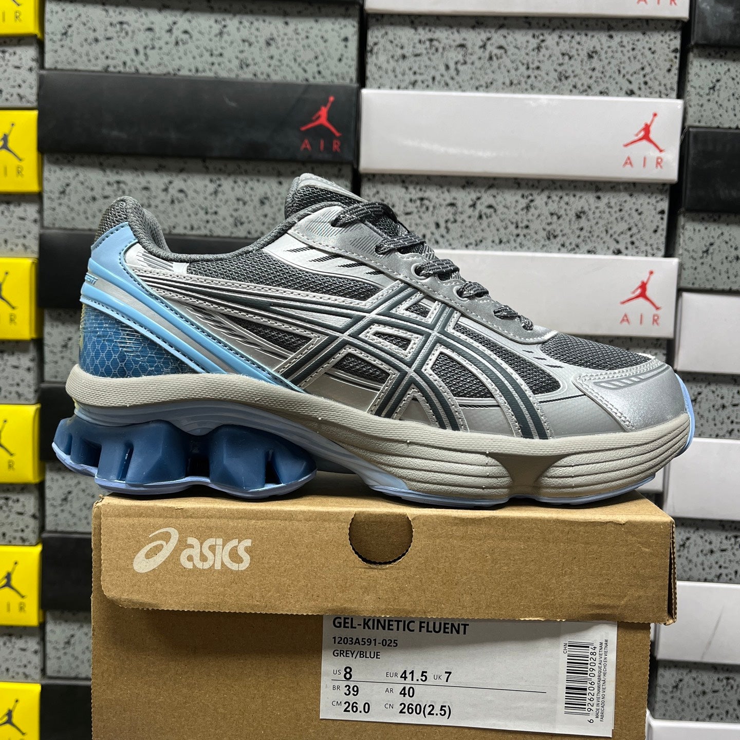 Gel-Kinetic Fluent Grey and Blue