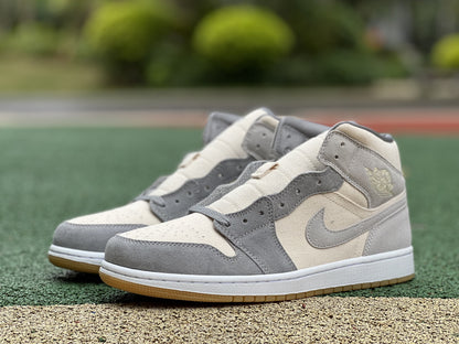 AJ1 MID Coconut Milk Particle Grey