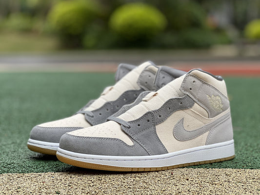 AJ1 MID Coconut Milk Particle Grey