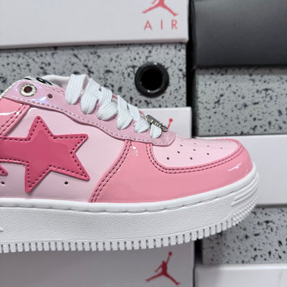 Bape STA Low Color Camo Combo Pink