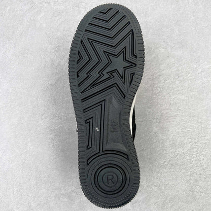 Bape STA Low Black Suede