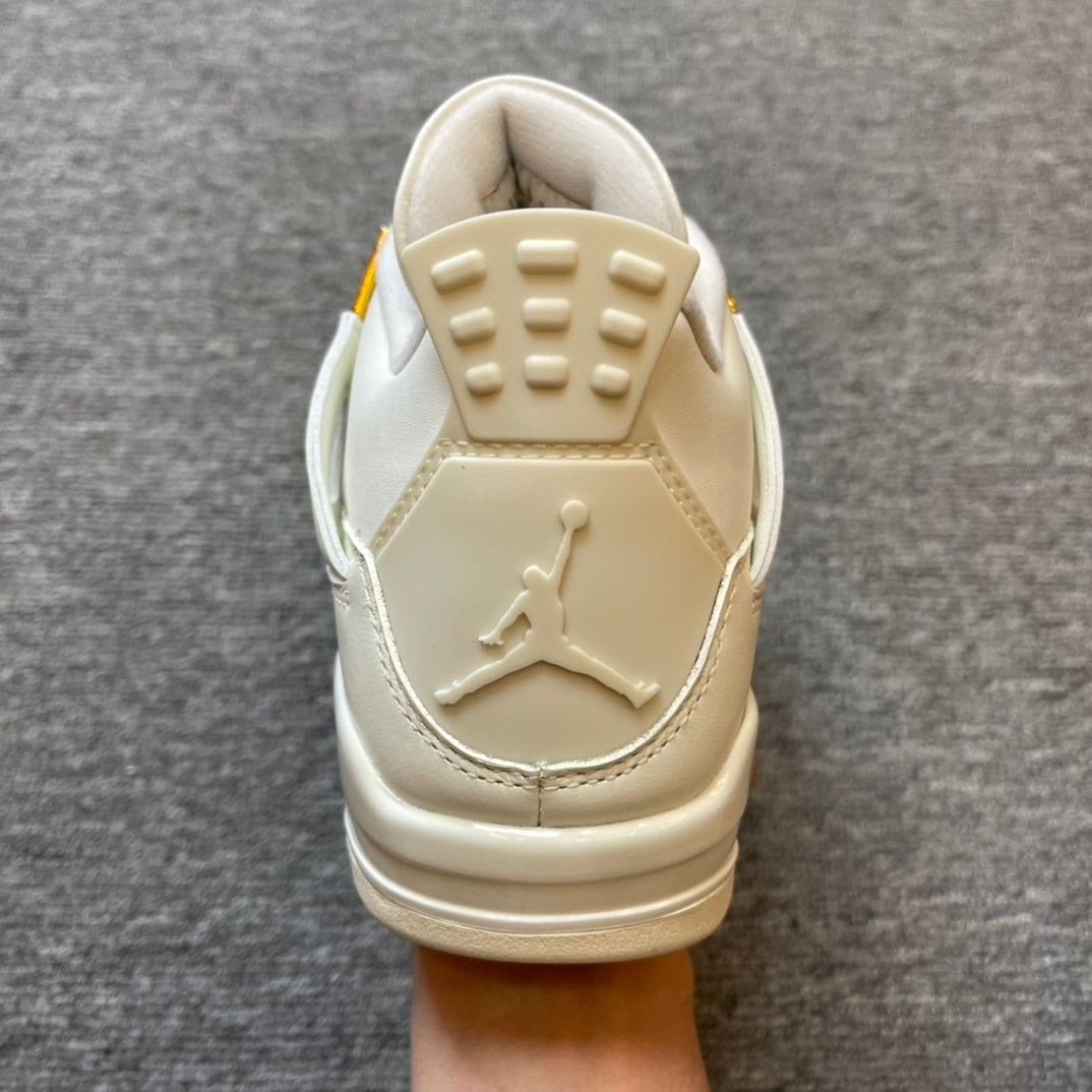 AJ4  Retro Metallic Gold