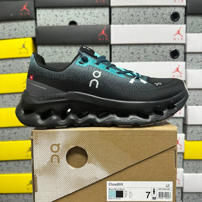 On Running Cloudtilt Remix Blue Black