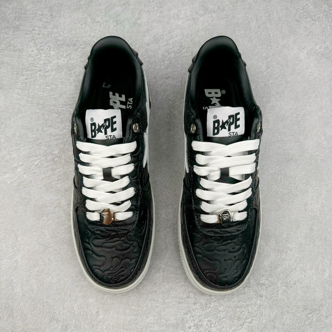 Bape STA Low Line Camo Black