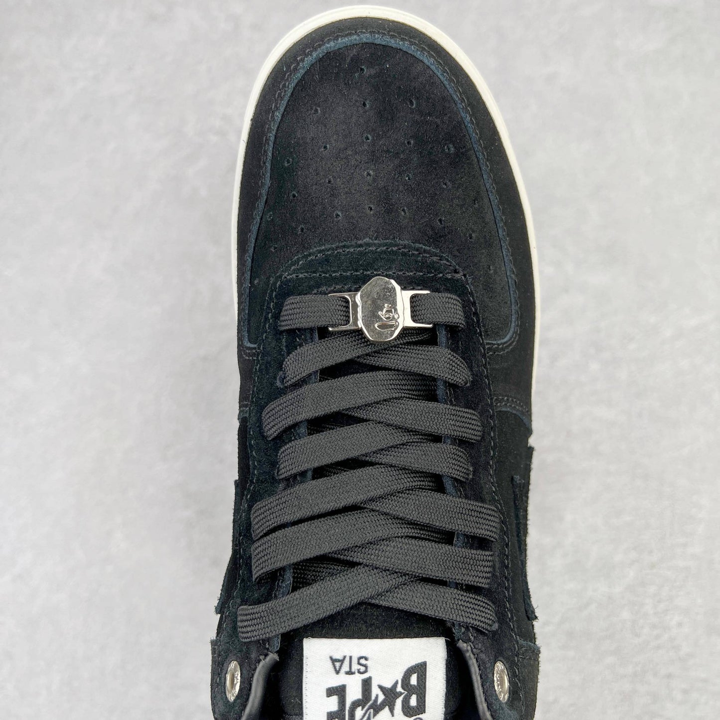 Bape STA Low Black Suede