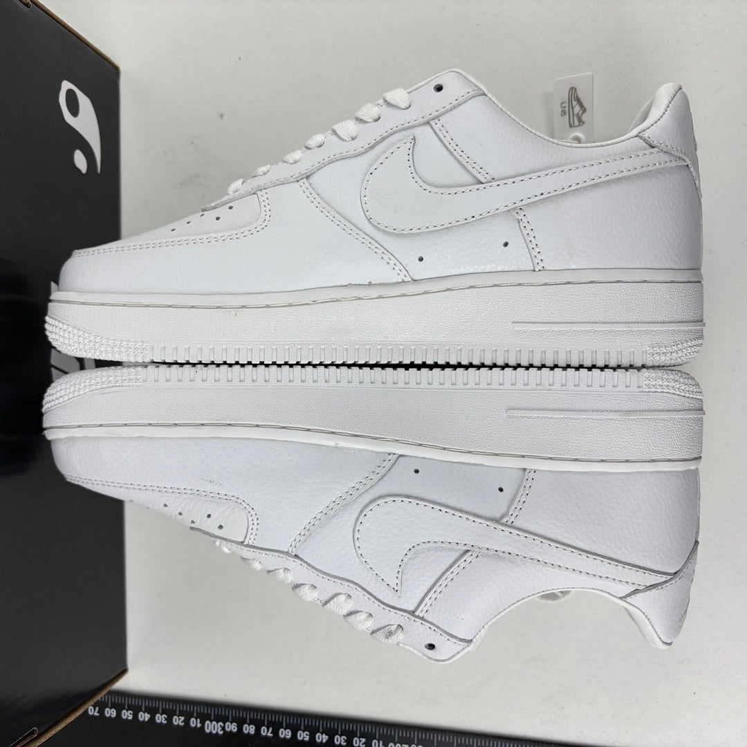 AF1 Flea White Red