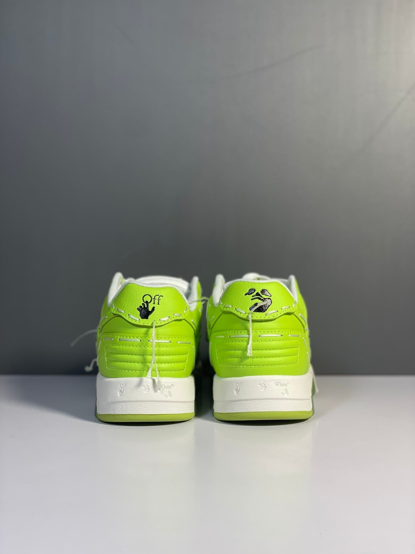 Out Of Office Green line White
