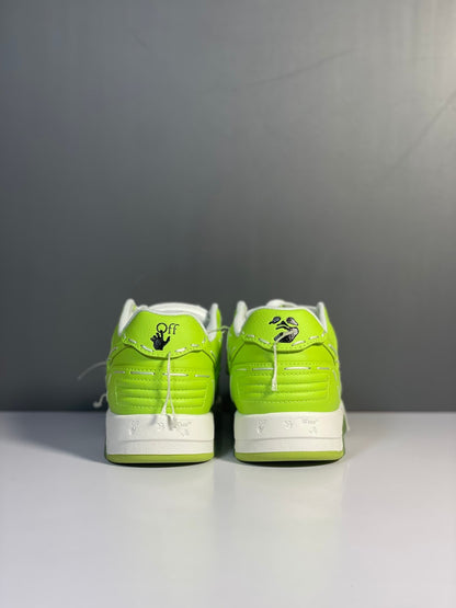 Out Of Office Green line White