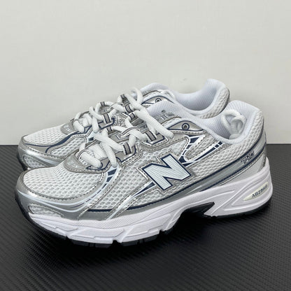 740 White / Silver / Navy