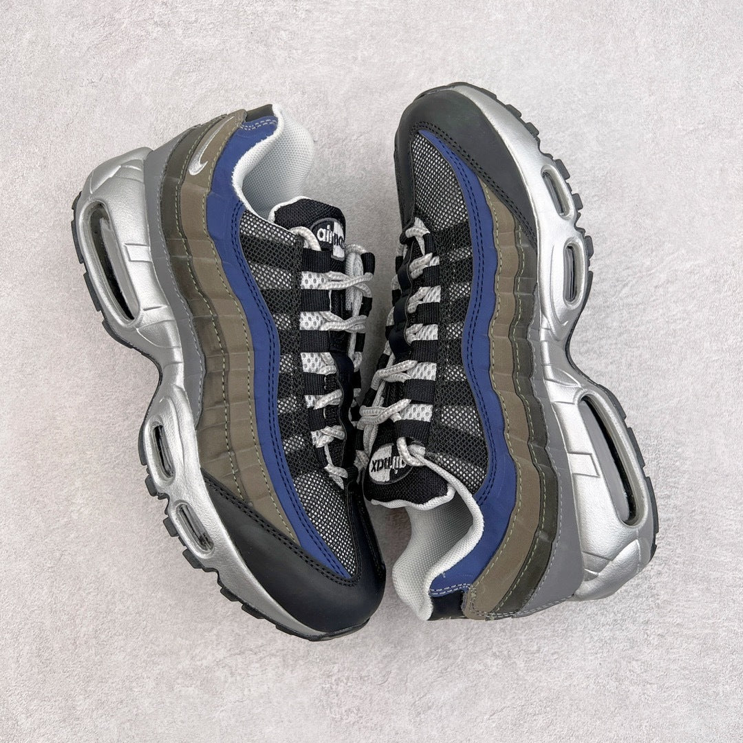 95 Black Metallic Silver