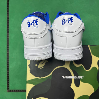 Bape STA Low White and Blue
