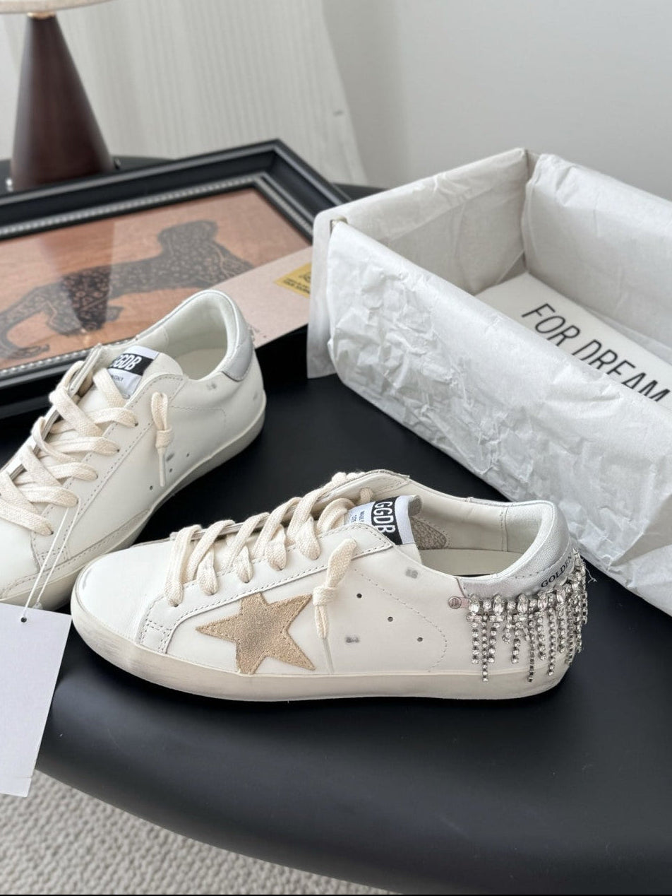 GDGS Superstar Silver Shaine Pure White Gold Star