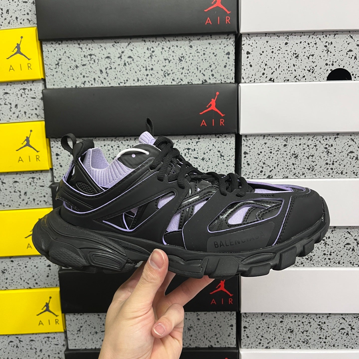 BLG Track Black Purple