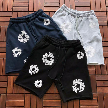Denim T Calções