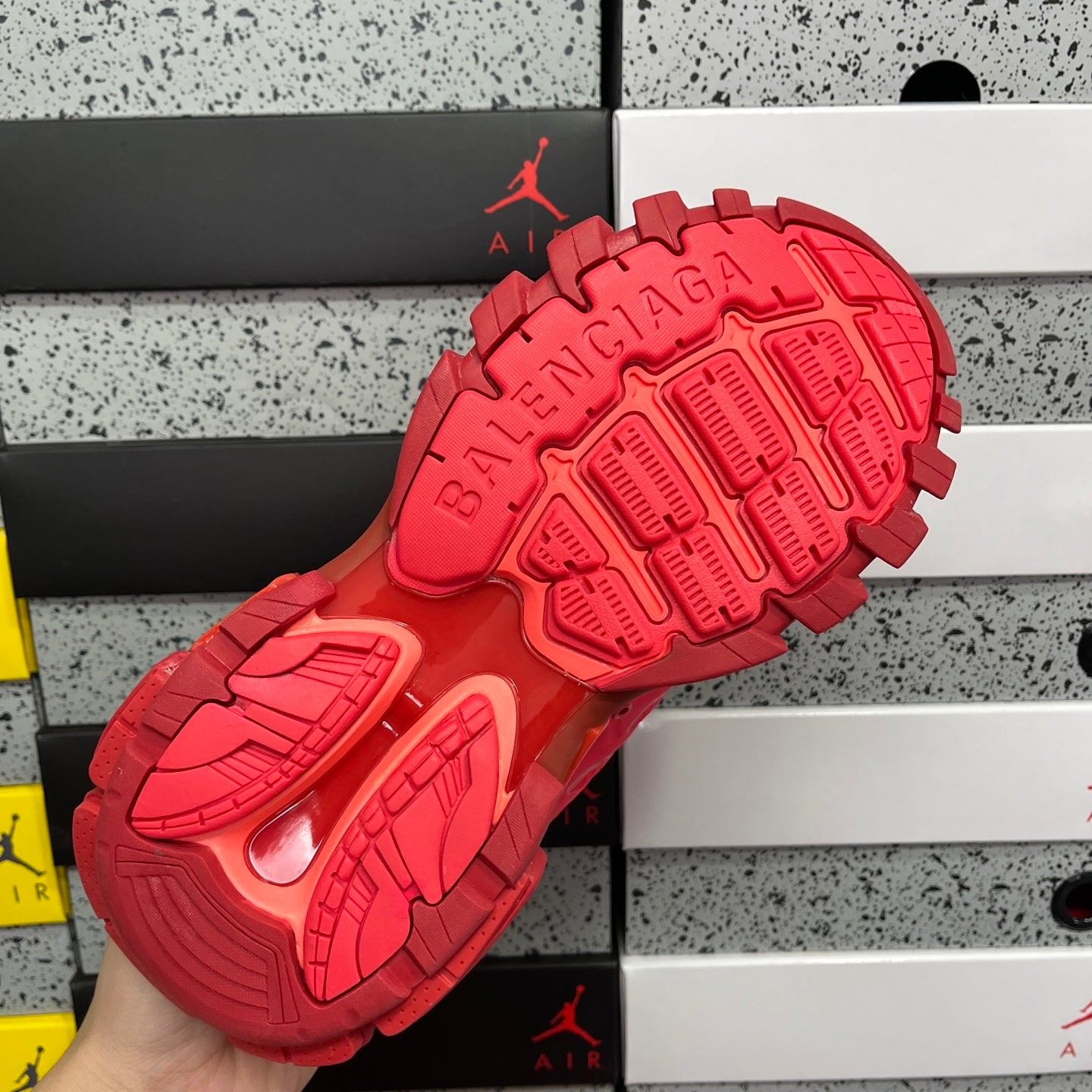 BLG Track Triple Red