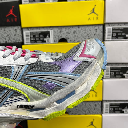 BLG Runner White/Pink/Grey/Yellow