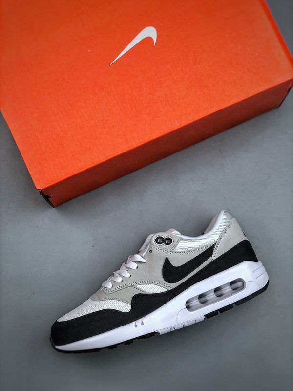 Air Max 1 White/ Black-Pure Platinum