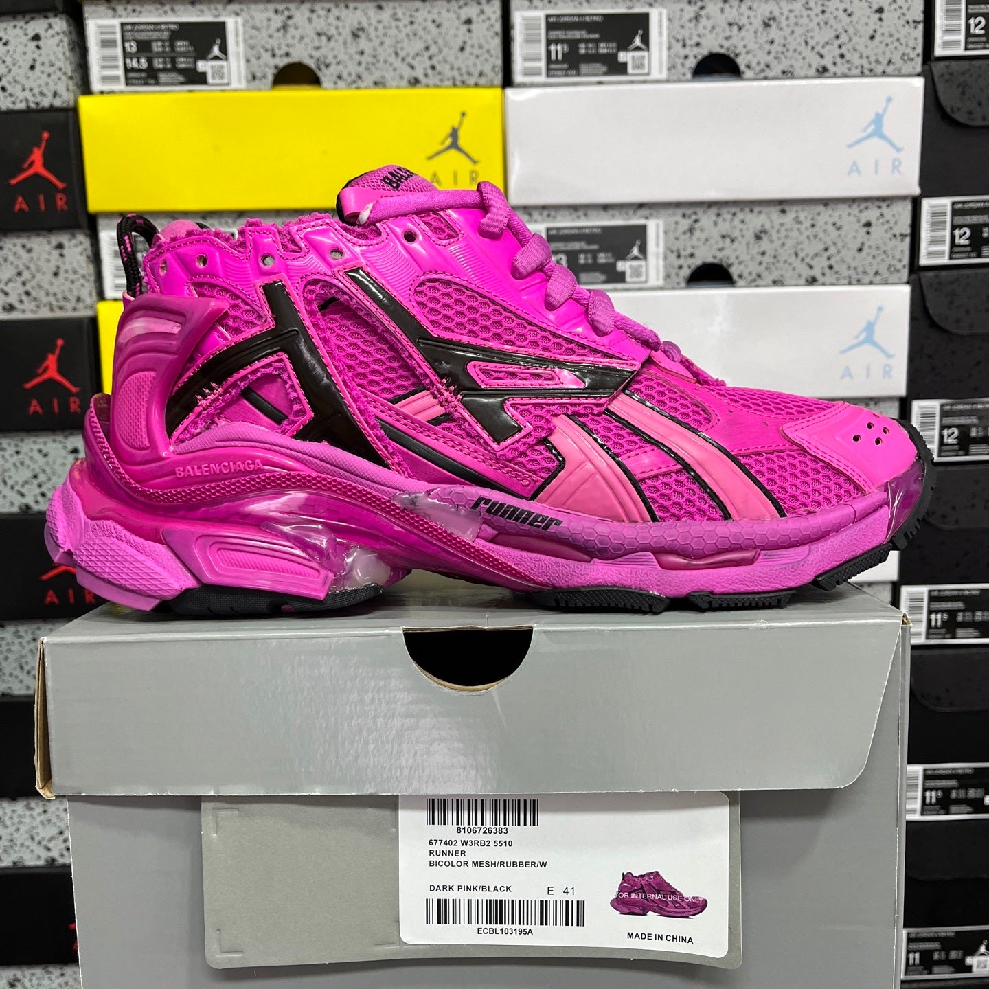 BLG Runner 7.0 Dark Pink/Black