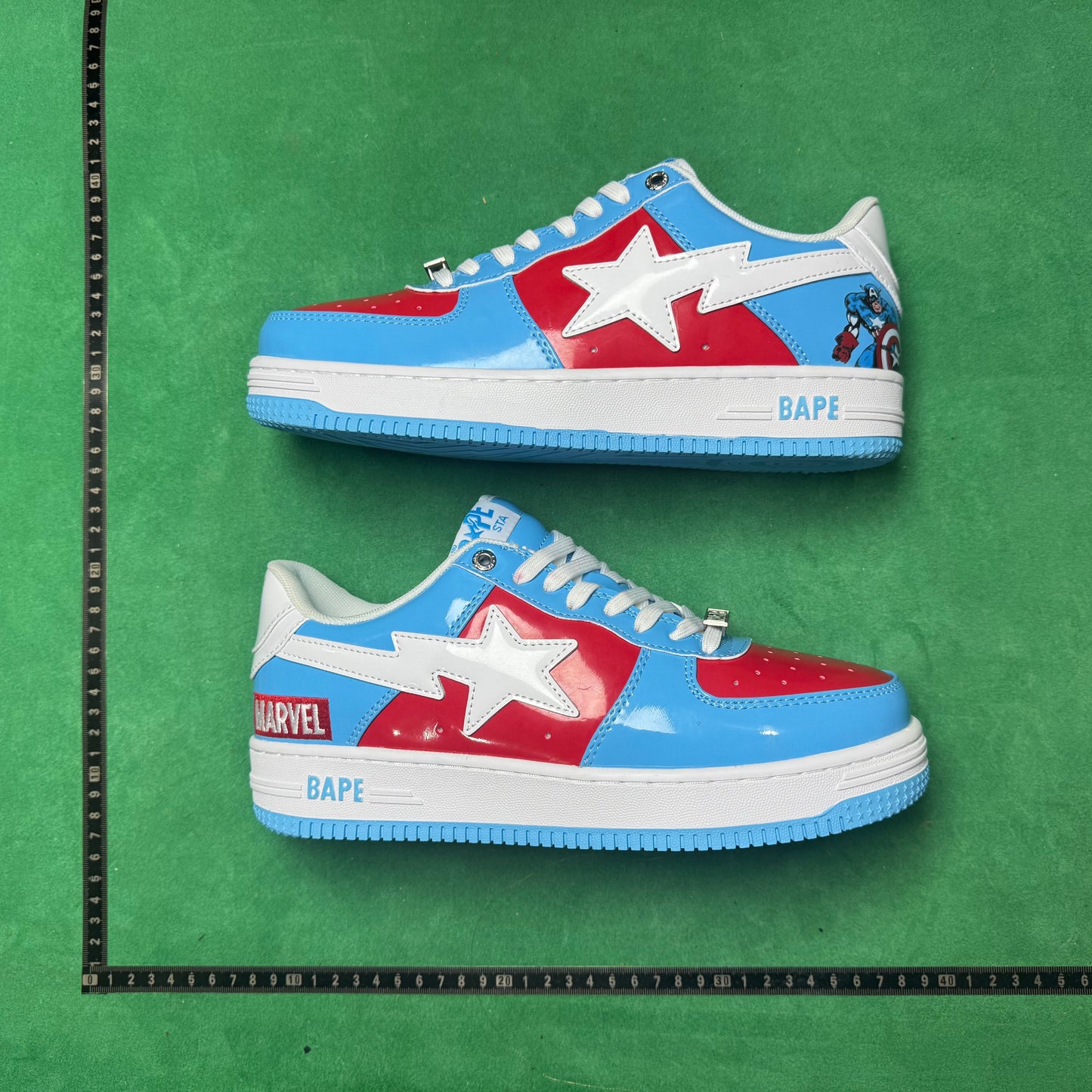 Bape STA Low Capitão América