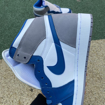AJ1 High BLUE GREY