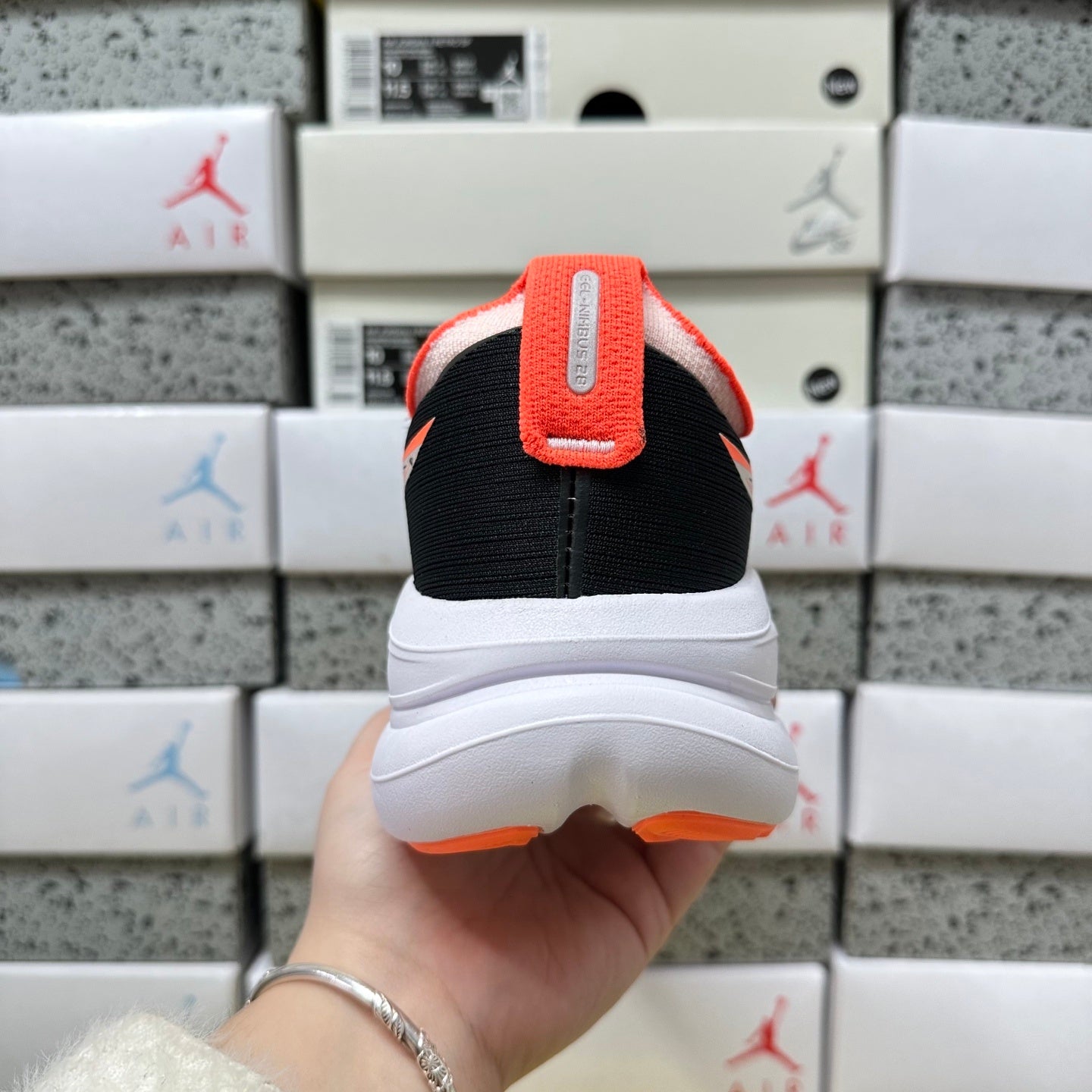 GEL-NIMBUS 28 Black/PimK