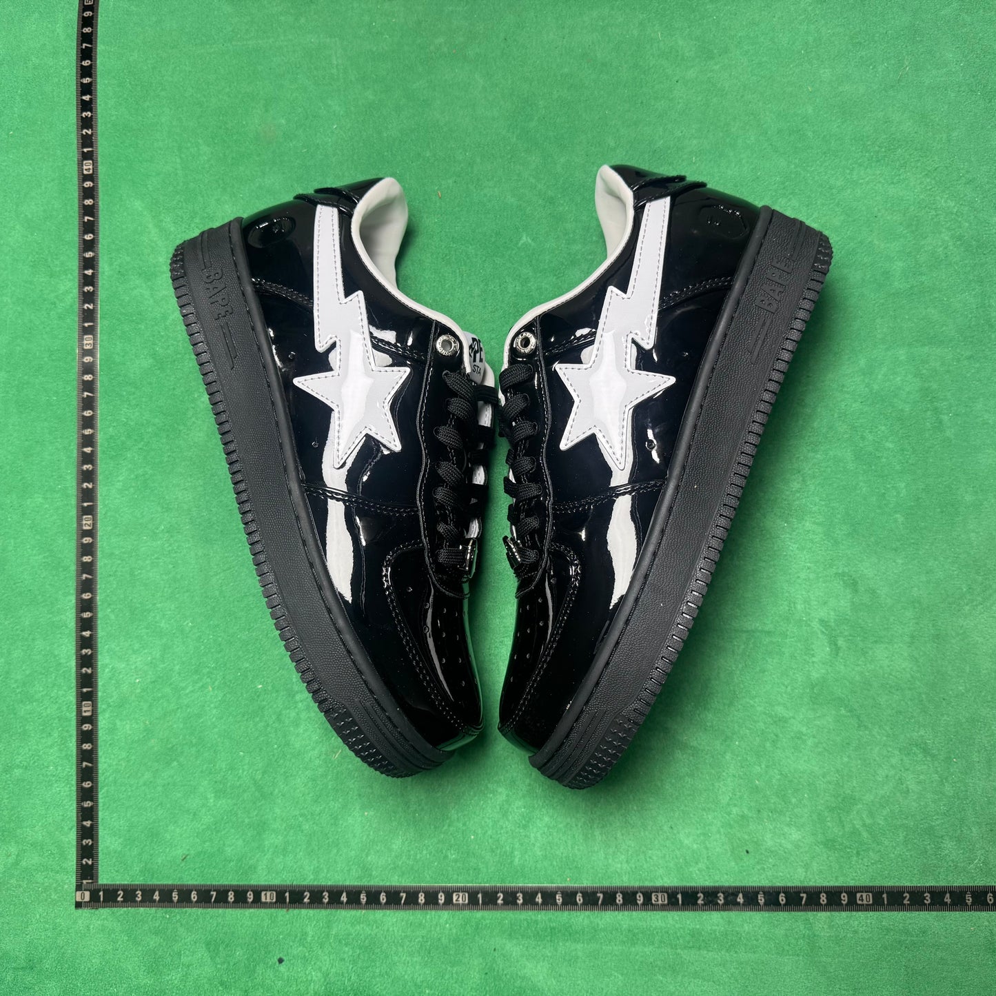 Bape STA Low Black and White