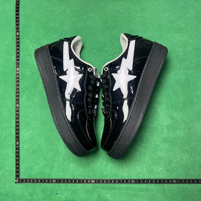 Bape STA Low Black and White