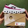 Cloudmonster White Dark Pink