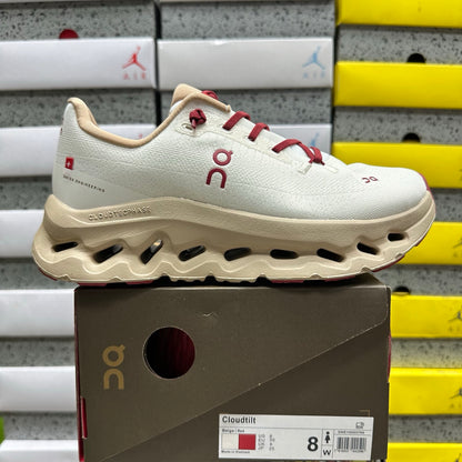 On Running Cloudtilt Remix White Red