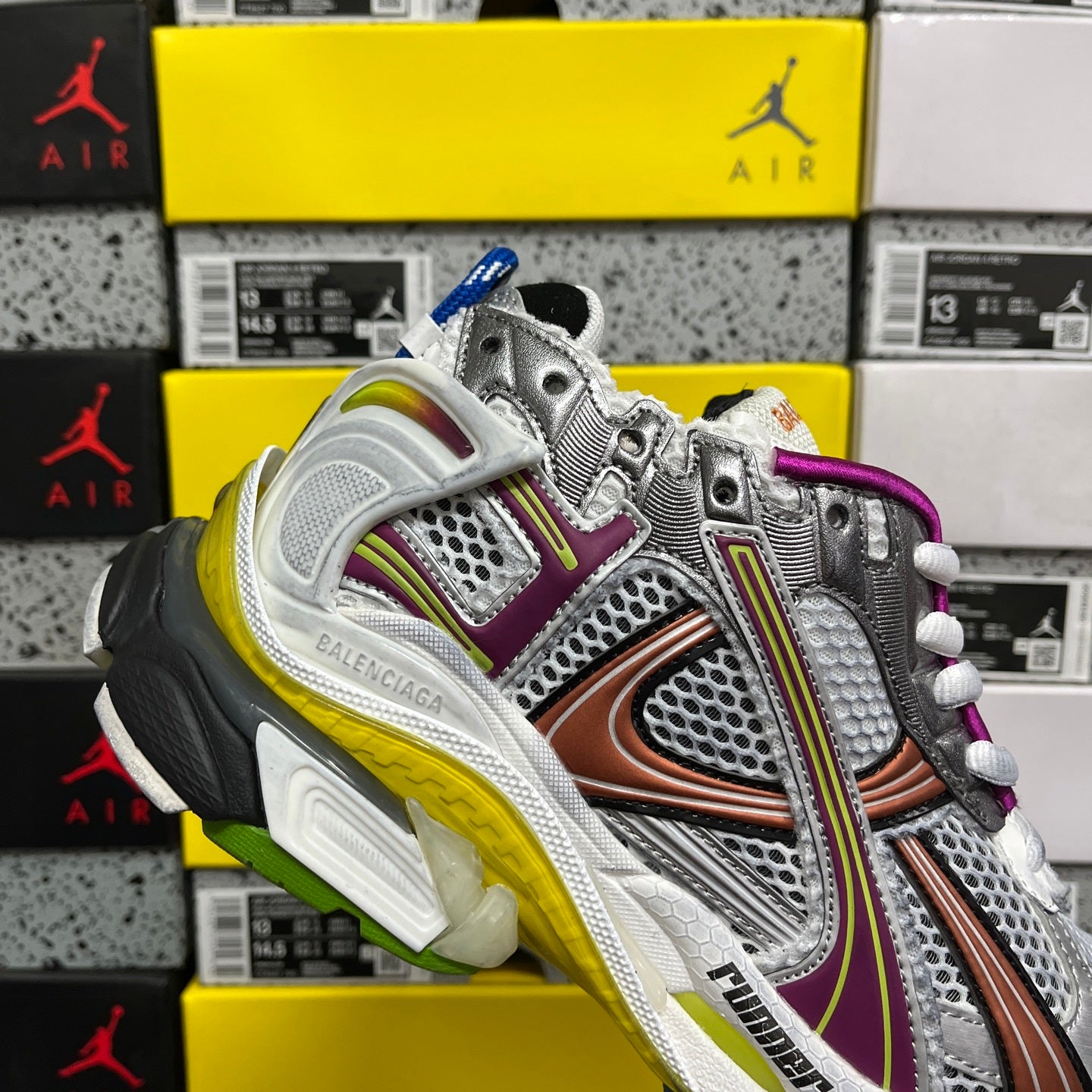 BLG Runner Grey/Yellow/Orange