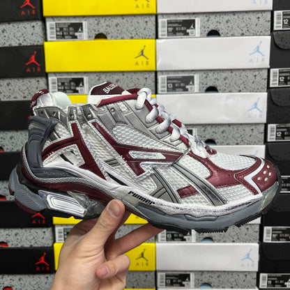 BLG Runner 7.0 White/Begundy/Grey