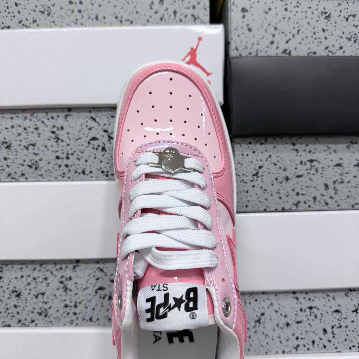 Bape STA Low Color Camo Combo Pink