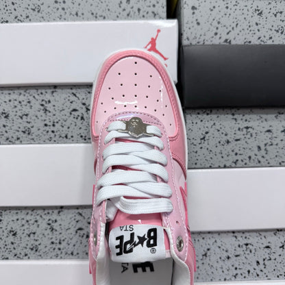 Bape STA Low Color Camo Combo Pink