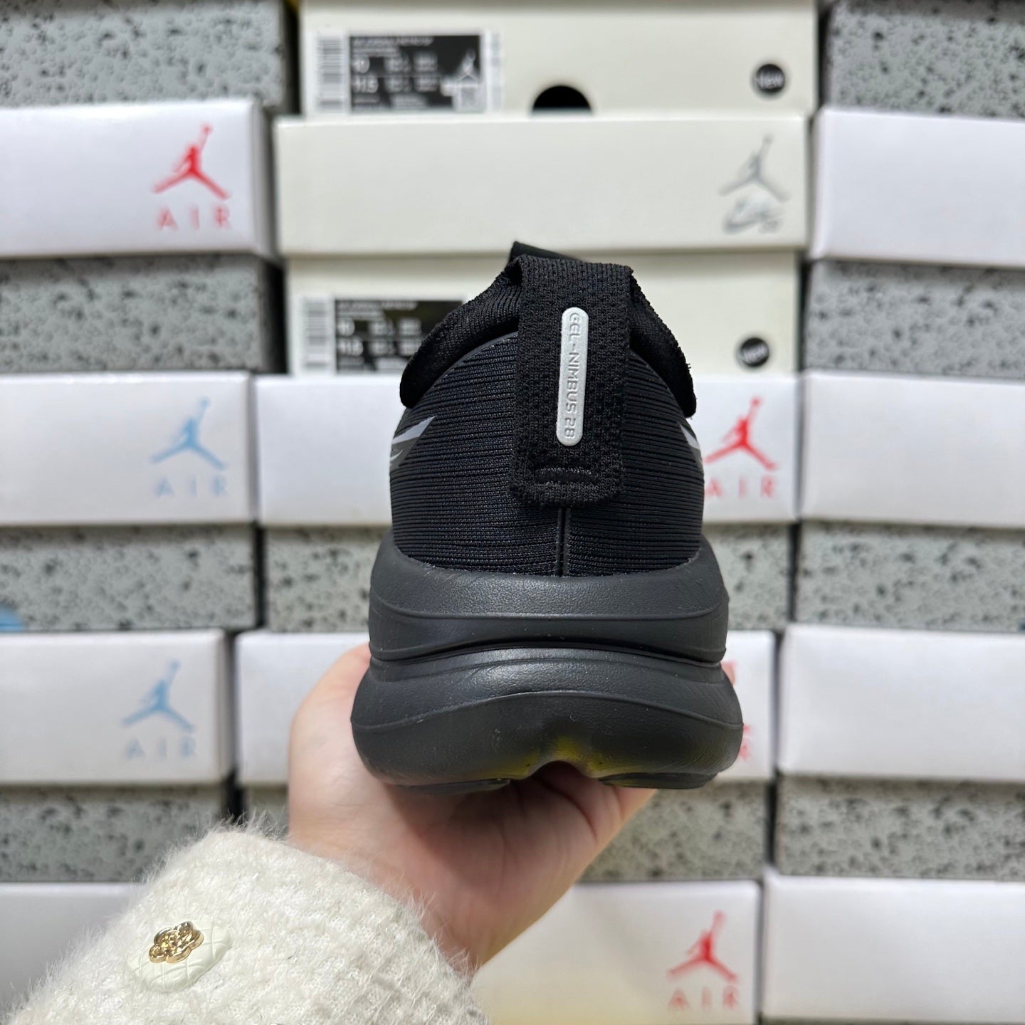 GEL-NIMBUS 28 Black/Silver