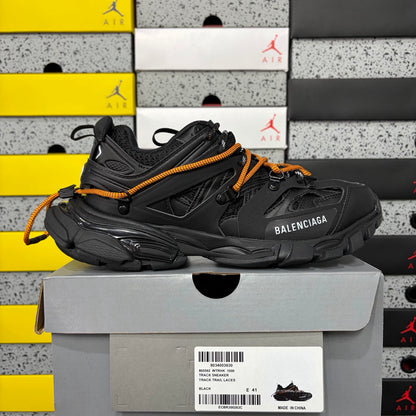 BLG Track Trail Laces Black