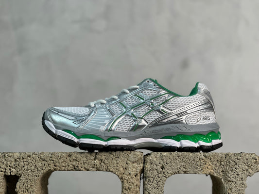 GEL-Kayano 12.1 Silver/Green
