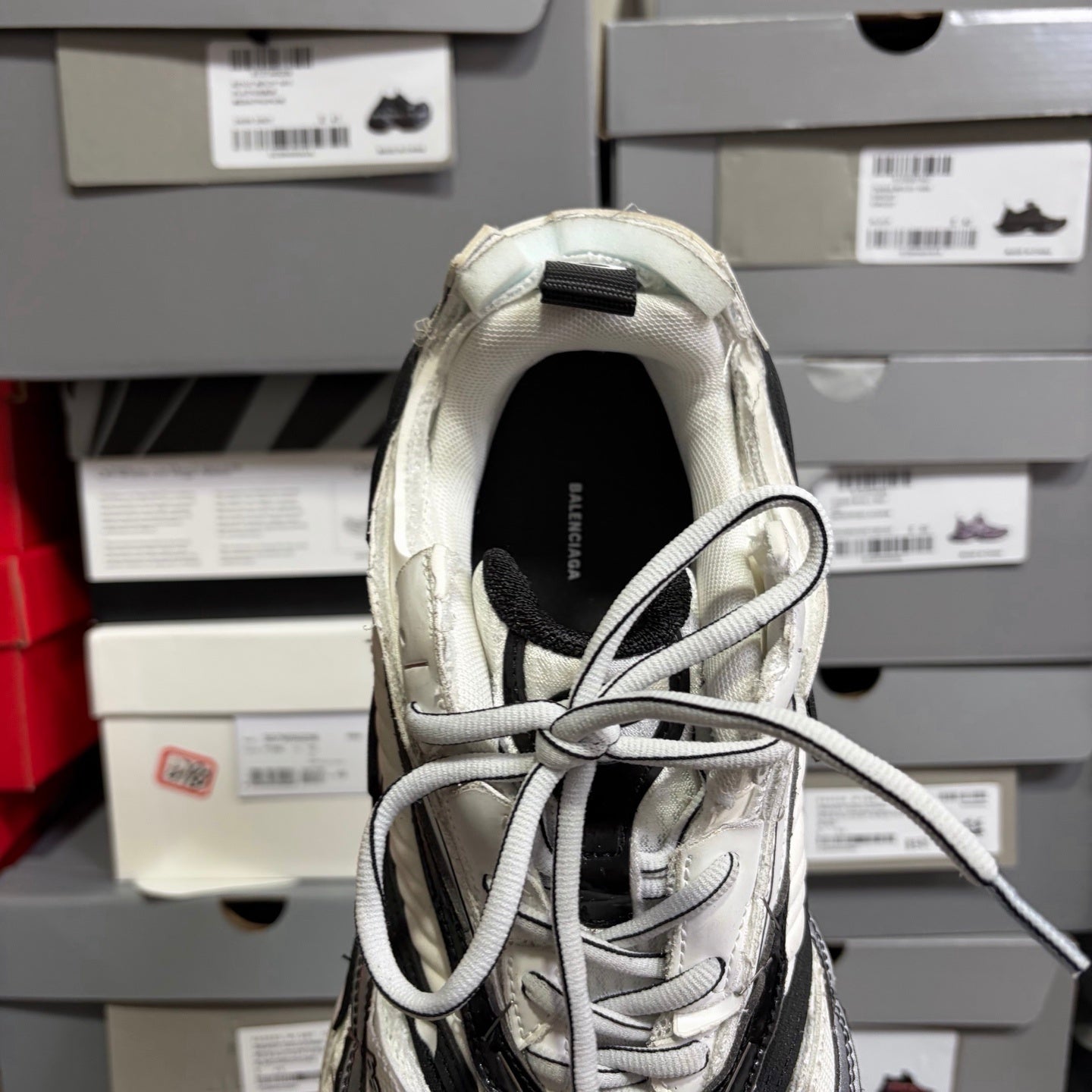 BLG Soleless Black/White