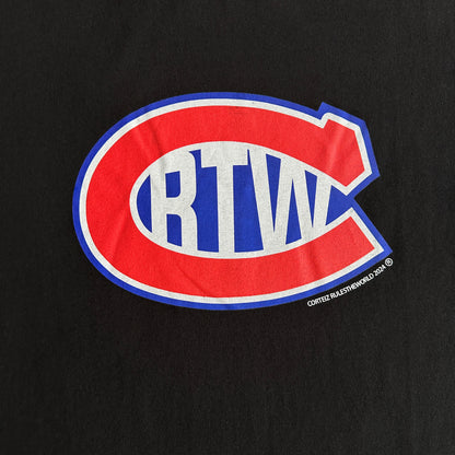 C IN RTW TEE-BLACK