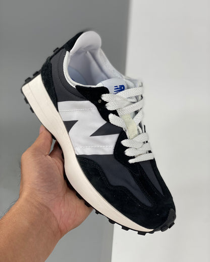 327 Black White Crocodile