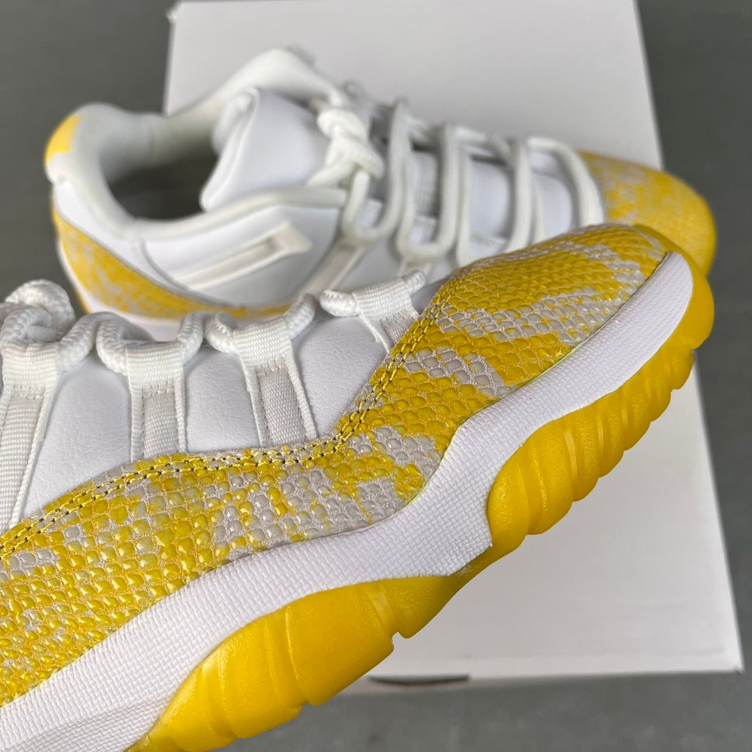 AJ11 Low Shake Yellow