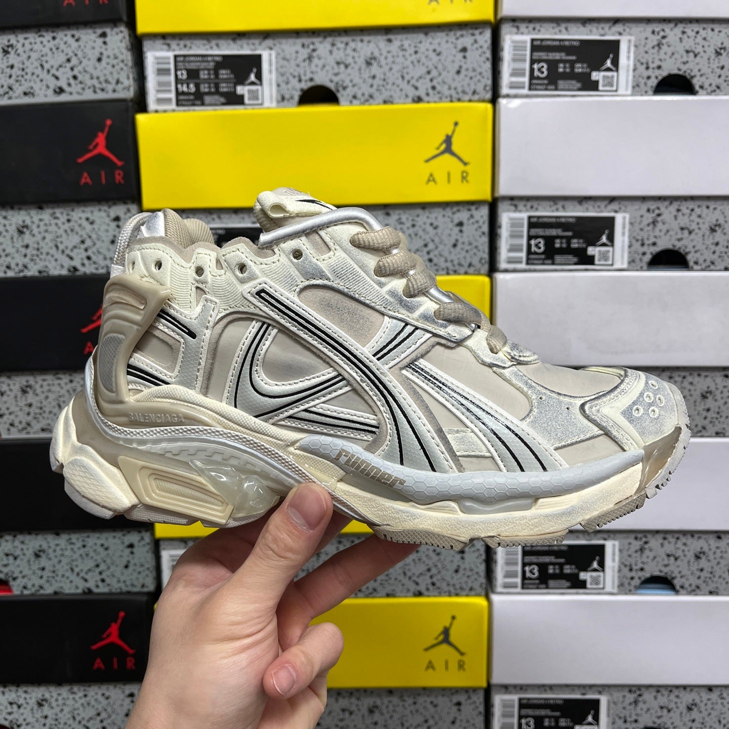 BLG Runner Grey/Beige