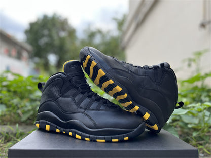 AJ10 Black and Yellow