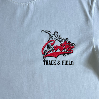 Sports short sleeves -White