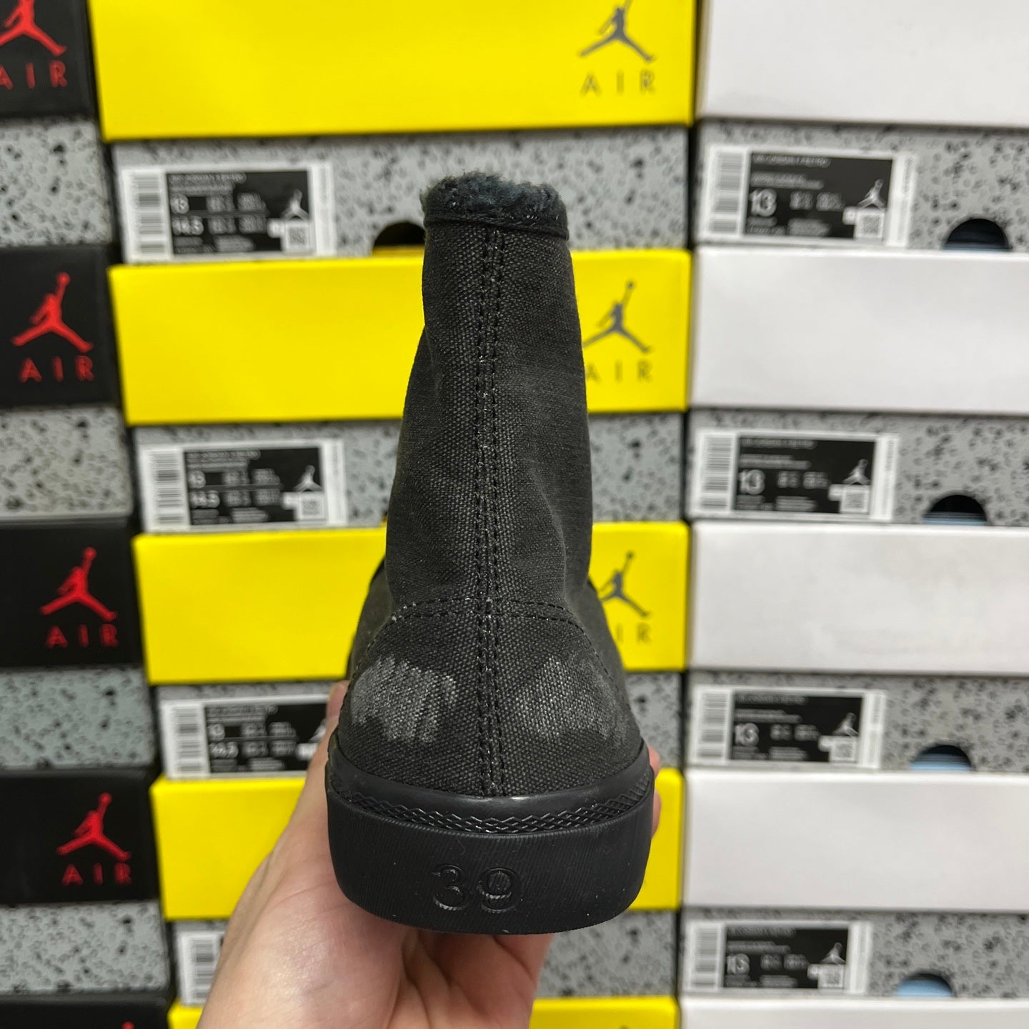 BLG Paris High Destroyed Black