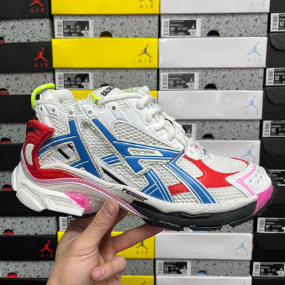 BLG Runner 7.0 White/Blue/Pink/Red