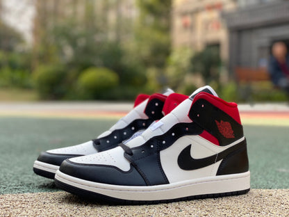AJ1 MID Gym Red Panda