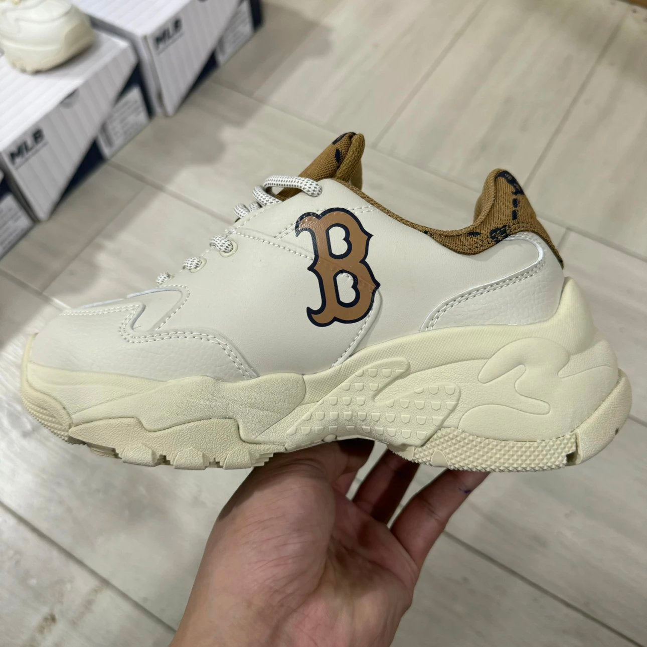 MLB Big Ball Chunky Dia Monogram B
