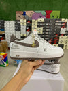 AF1 x LV White and Brown