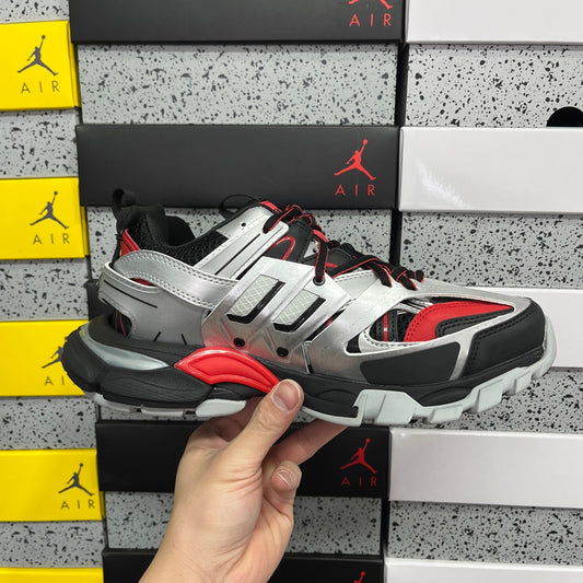 BLG Track Black Red White Silver